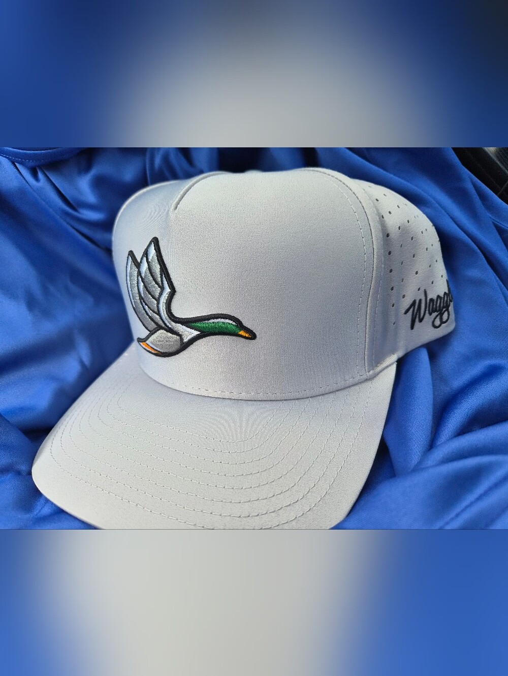 Waggle Golf Decoy Snapback Hat - Gray - 5P OG - New With Tags